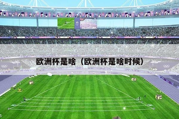 欧洲杯是啥（欧洲杯是啥时候）